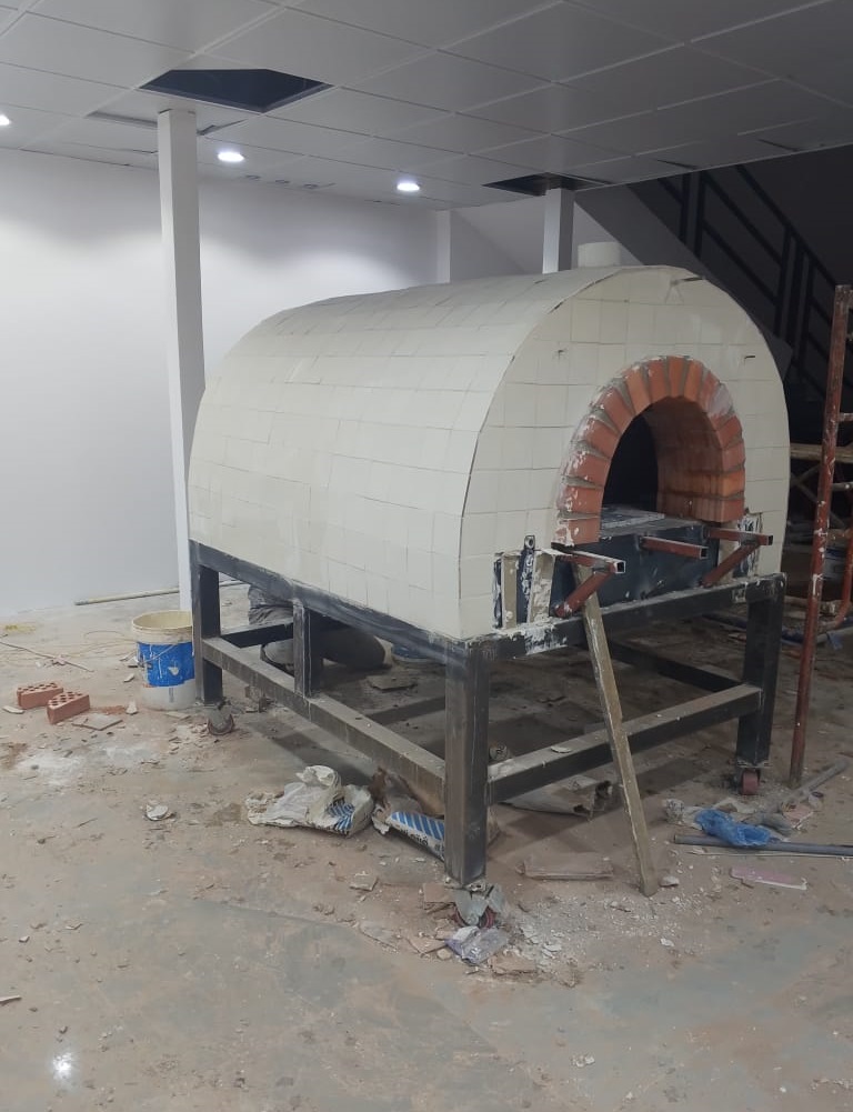 معلم بناء فرن متحرك بحائل