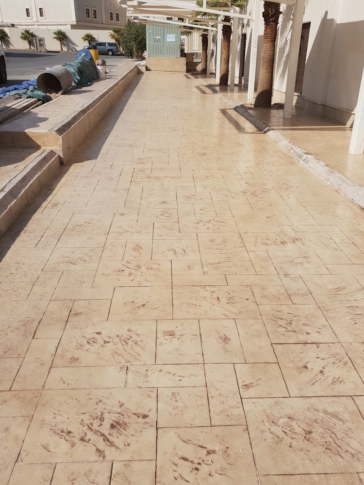 معلم خرسانه مطبوعة بحائل